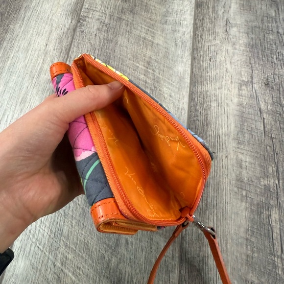 Vera Bradley Orange Anniversary Wristlet Wallet - Picture 8 of 10